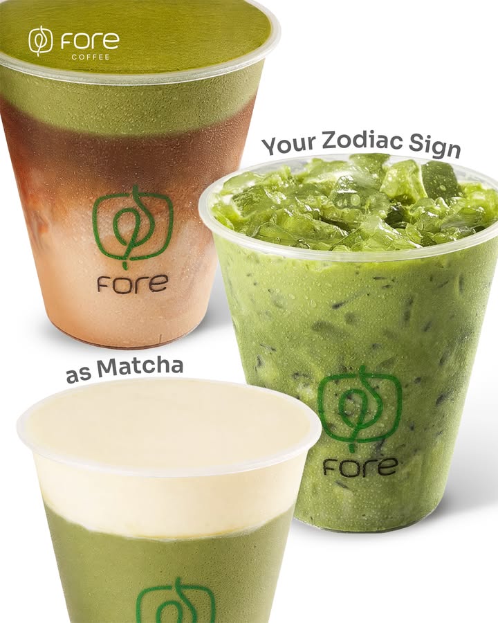 Pilihan matcha dari Zodiac yang bisa kamu coba, kalo bulan ini matchanya Libra sama Scorpio menarik sih