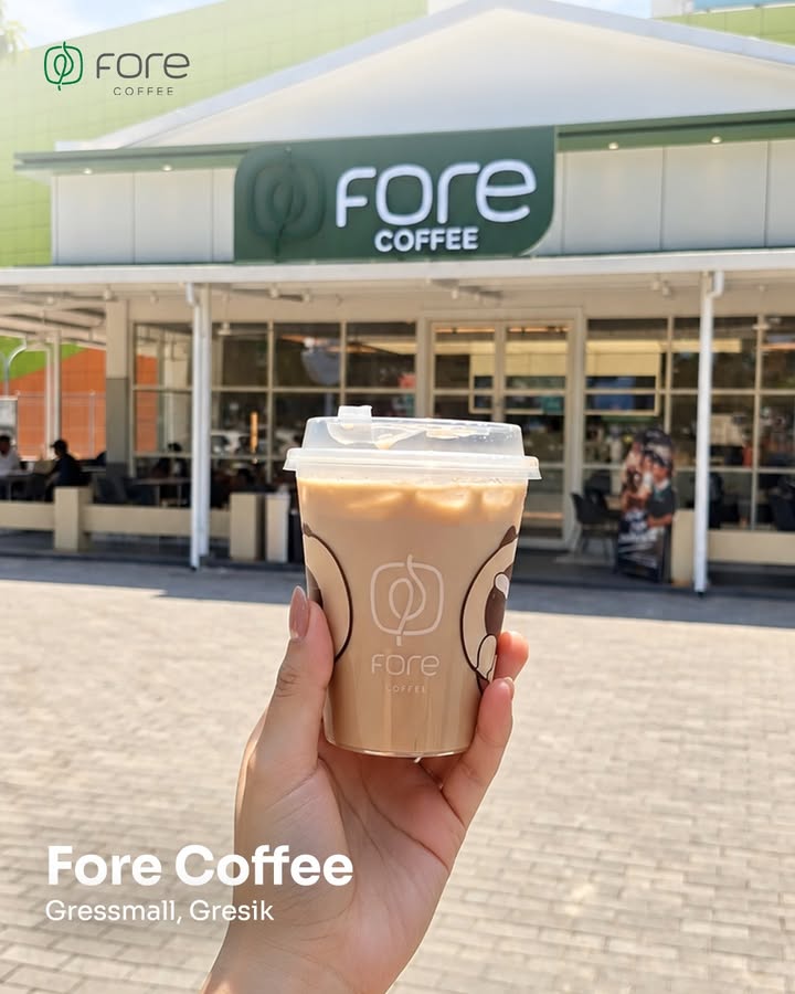 Gresik, punya spot ngopi baru nih Sekarang ada alasan baru buat mampir ke Gressmall Gresik