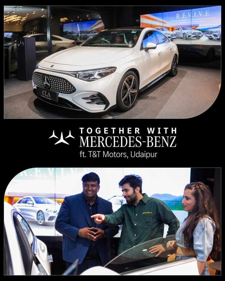 Here s a look at the exclusive showcase event for the Mercedes Benz CLA at our Udaipur showroom on 16th May