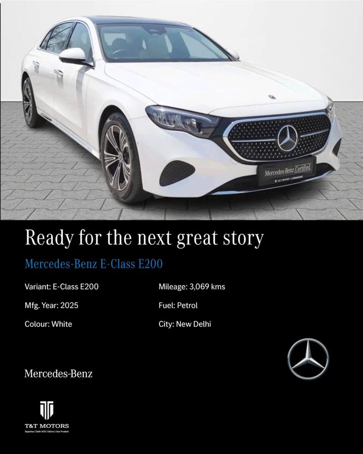 Choosing a pre owned Mercedes Benz from T T Motors isnt about compromise