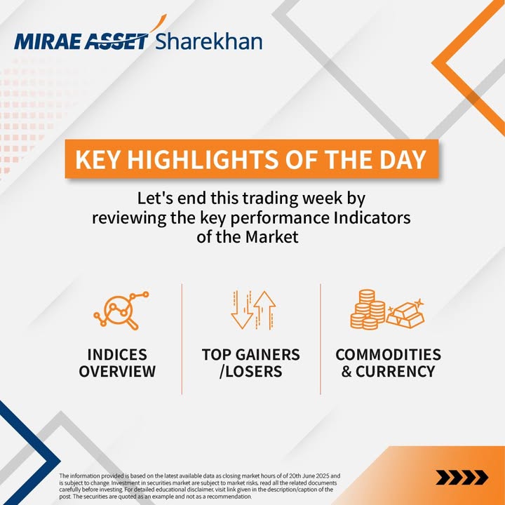 Wrapping up the week with a review of the market s key performance indicators. Swipe to know more Disclaimer https rb.gy jqplkw StockMarket Nifty50 NiftyBank Sensex MCXGold Wrapping up the week with a review of the market s key performance indicators