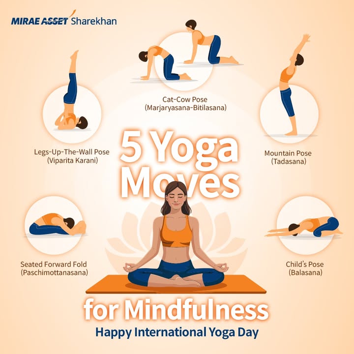 5 Yoga Moves to Bring Mindfulness Into Your Day In a world constantly on the move, finding a moment of stillne...