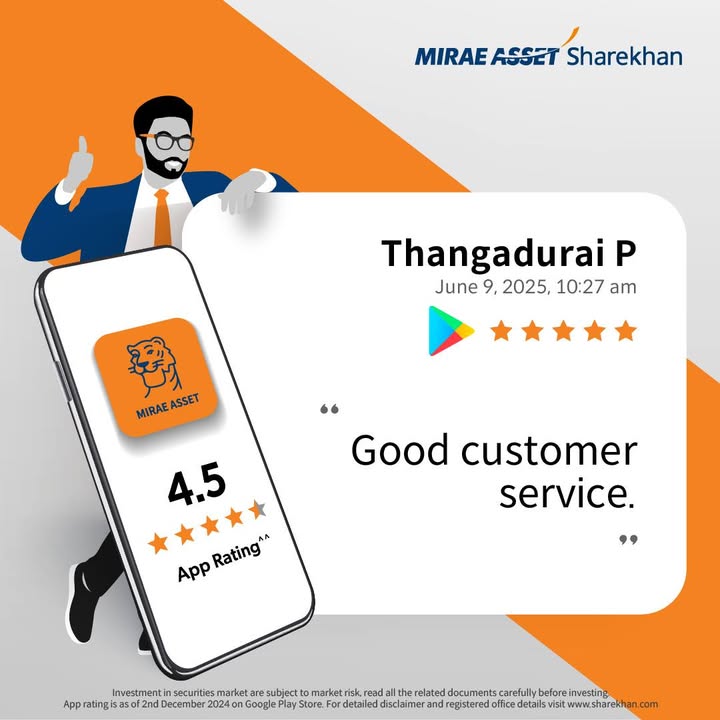 Hi Thangadurai P, we re delighted to hear you had a positive customer service experience