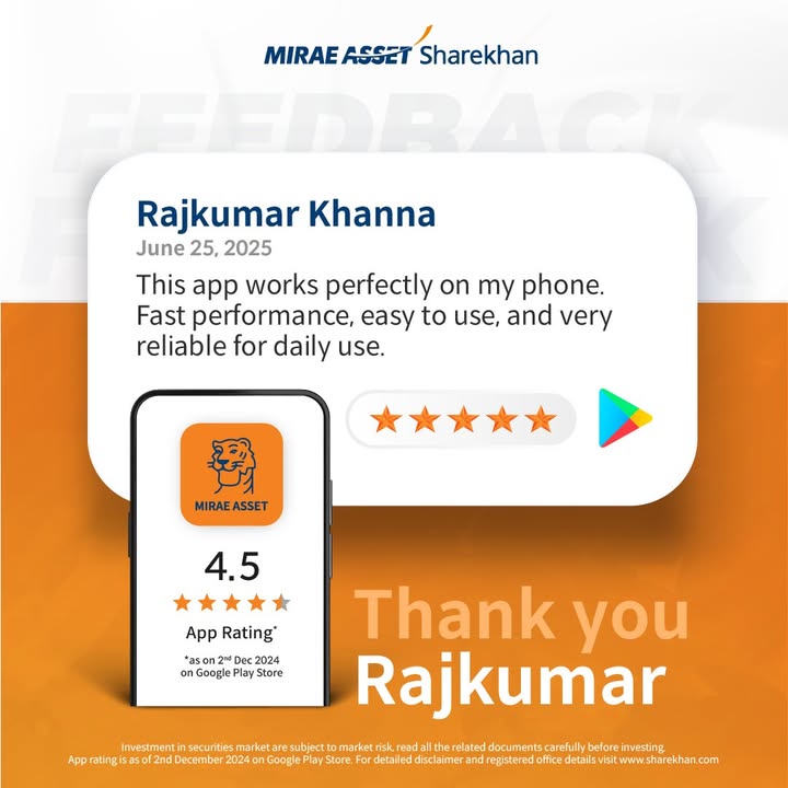 Hello Mr. Rajkumar, We re thrilled to hear that you re more than satisfied with your experience