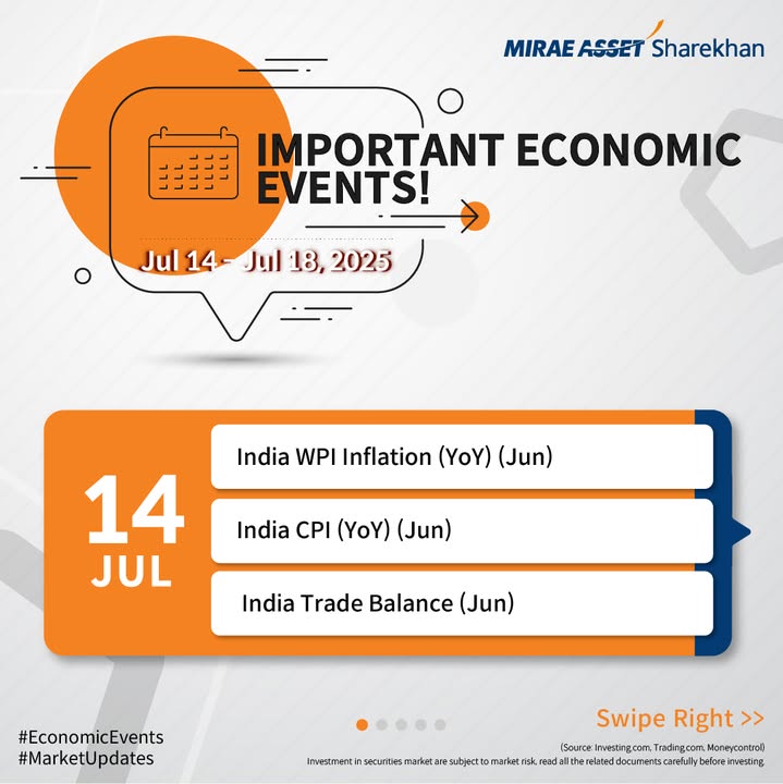  Stay tuned with important economic events, here are the highlights of key economic events to watch this week