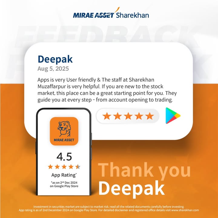 Thank you so much for your kind words, Deepak We re thrilled to hear that you find our app user friendly and that our team ...