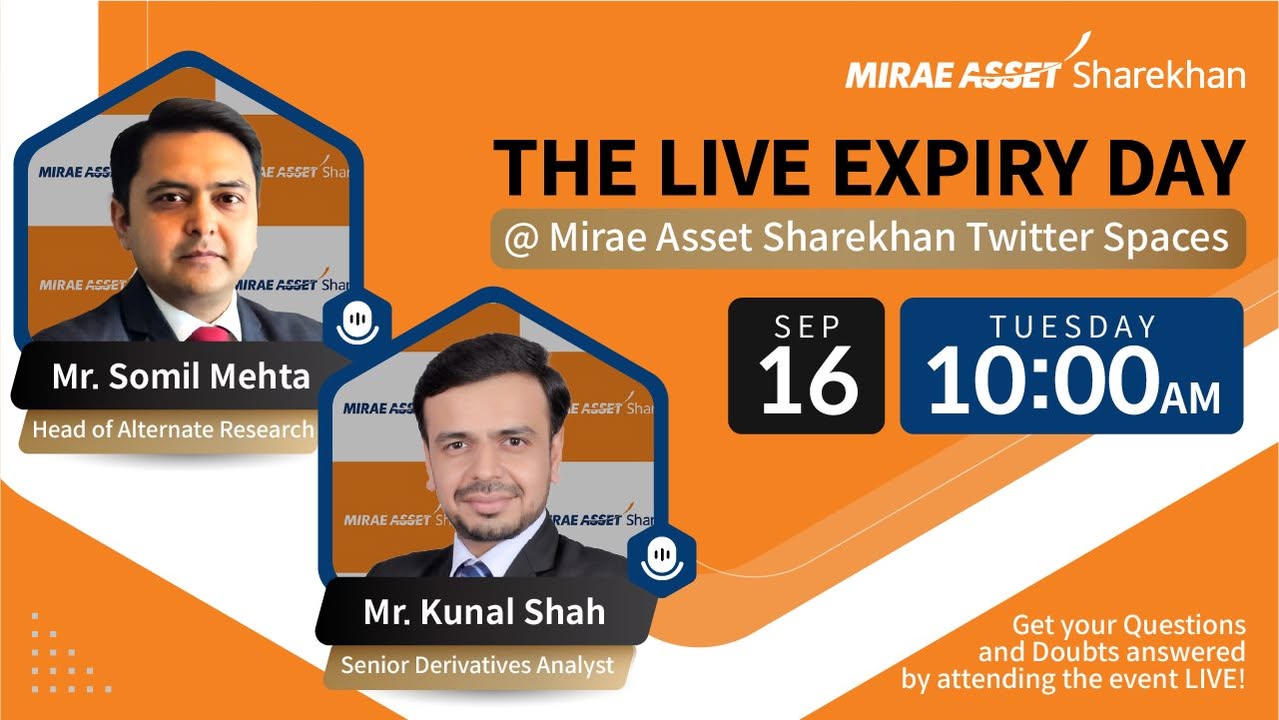 The Expiry Day is Tomorrow So is our Live Nifty BankNifty Expiry Special Join our Head of Alternate Research Mr...