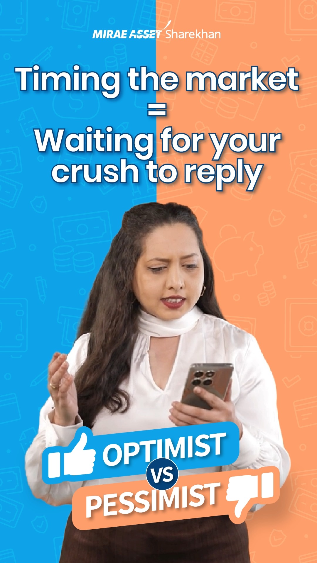 Whats common between a perfect Glow Up and Growth in your portfolio They both need TIME to come true In...