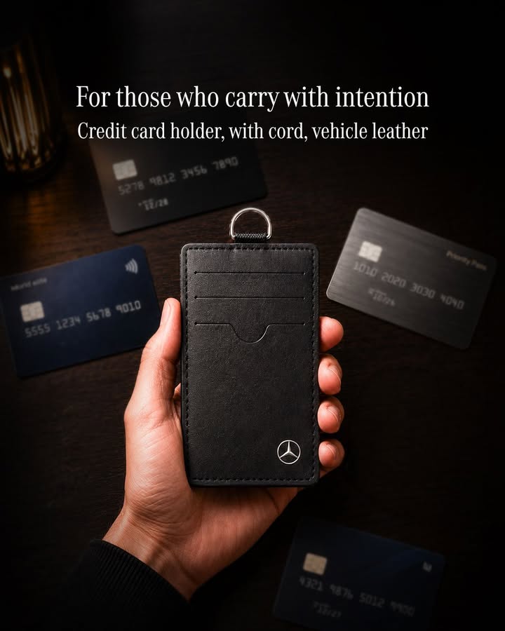 Minimal carry, maximum elegance. Premium leather, designed to move with you