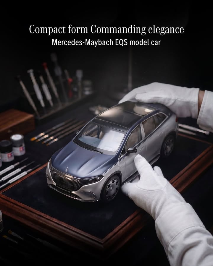 Small in scale, grand in presence. The essence of Maybach, captured in every detail
