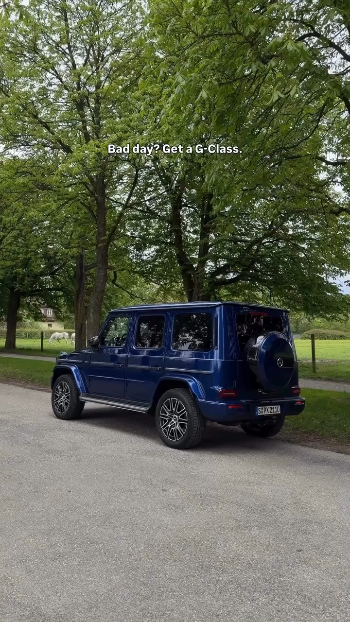 The G stands for Great day. GClass MercedesBenzIndia SilverStar Hyderabad