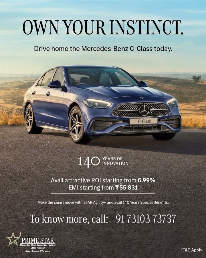 Experience the Mercedes Benz C Class, where luxury, performance, and innovation come together seamlessly
