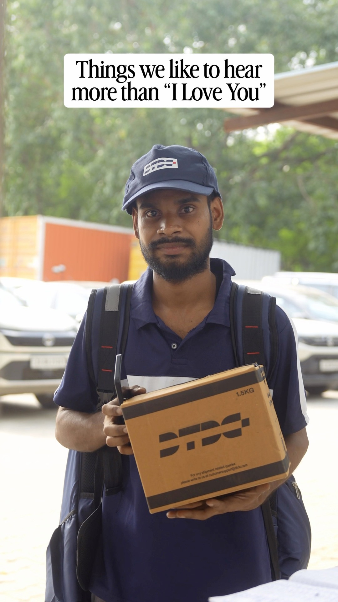POV You just made your delivery partners day DTDC DeliveryRider HomeDelivery Logistics Delivery Partner, ...