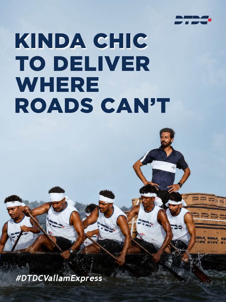 Kinda chic, right DTDCVallamExpress kerala onam2026 doorstepdelivery kindachic Logistics, Kinda Chic Trend, ...