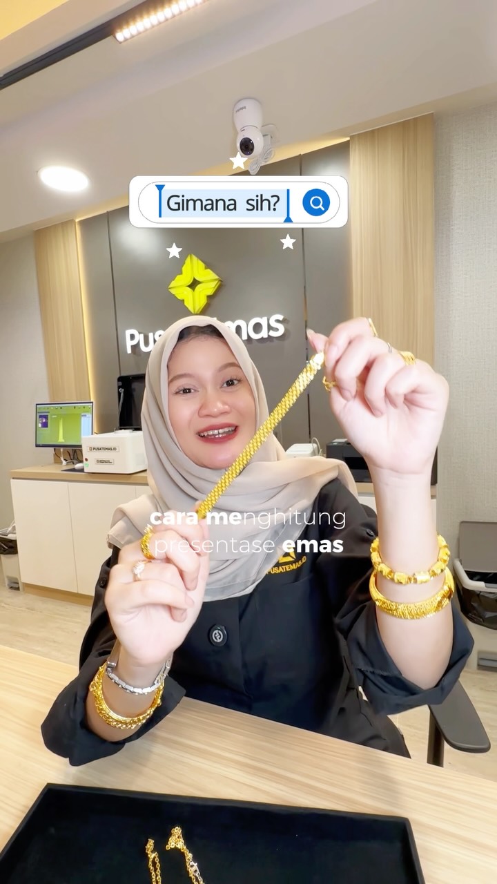 Bingung cara menghitung persentase emas jadi kadar karat Tenang, nggak perlu pusing hitung hitungan Pusat ...