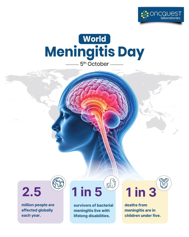 Today is World Meningitis Day. Meningitis remains a major global public health challenge, affecting 2