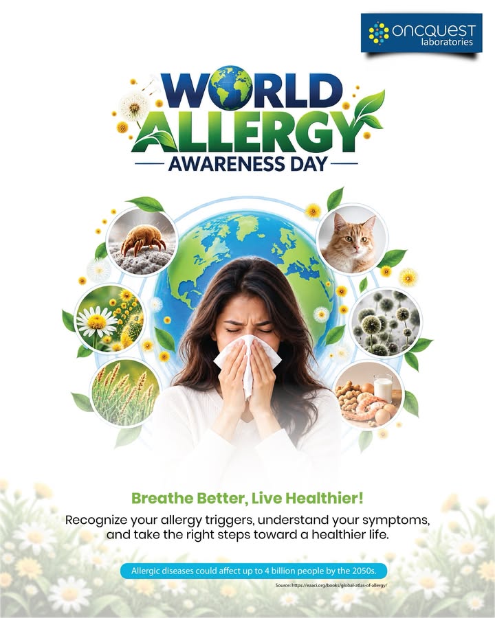 On World Allergy Awareness Day, lets raise awareness about allergies and the importance of identifying triggers, recognizing...