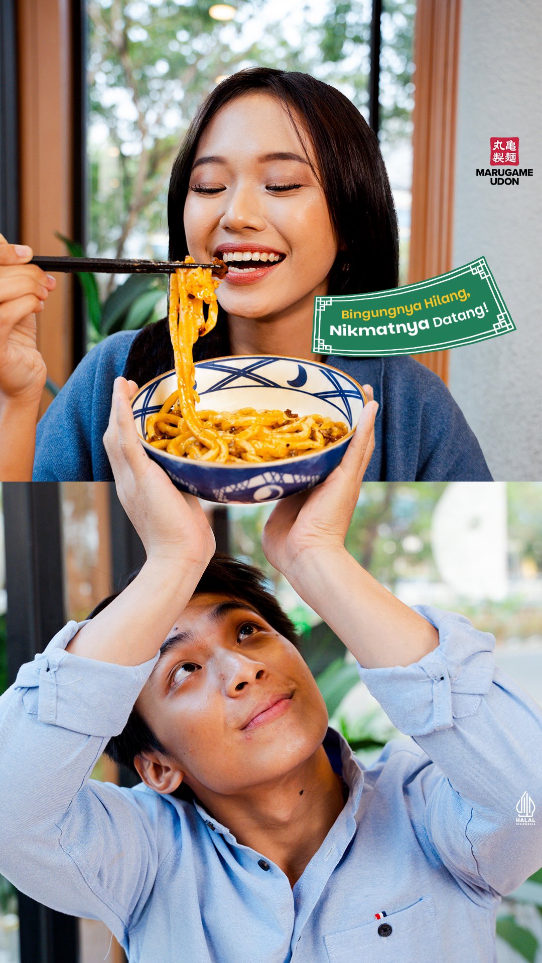 Berawal dari bingung mau makan apa, akhirnya sepakat buat pesan dua menu yang belum pernah dicoba sebelumnya, eh malah jadi ...