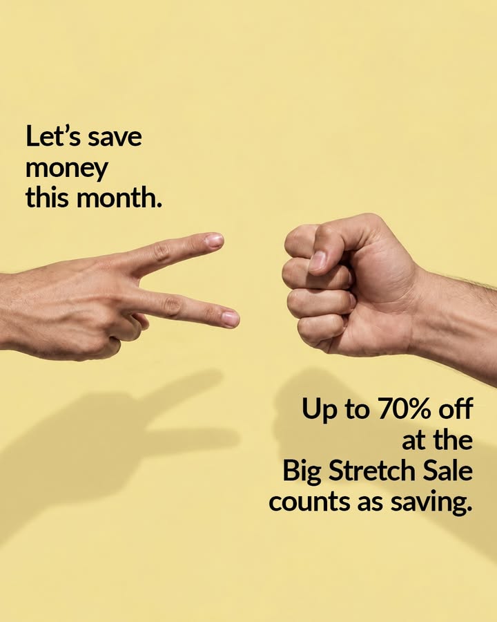 The Big Stretch Sale is live, with up to 70 off