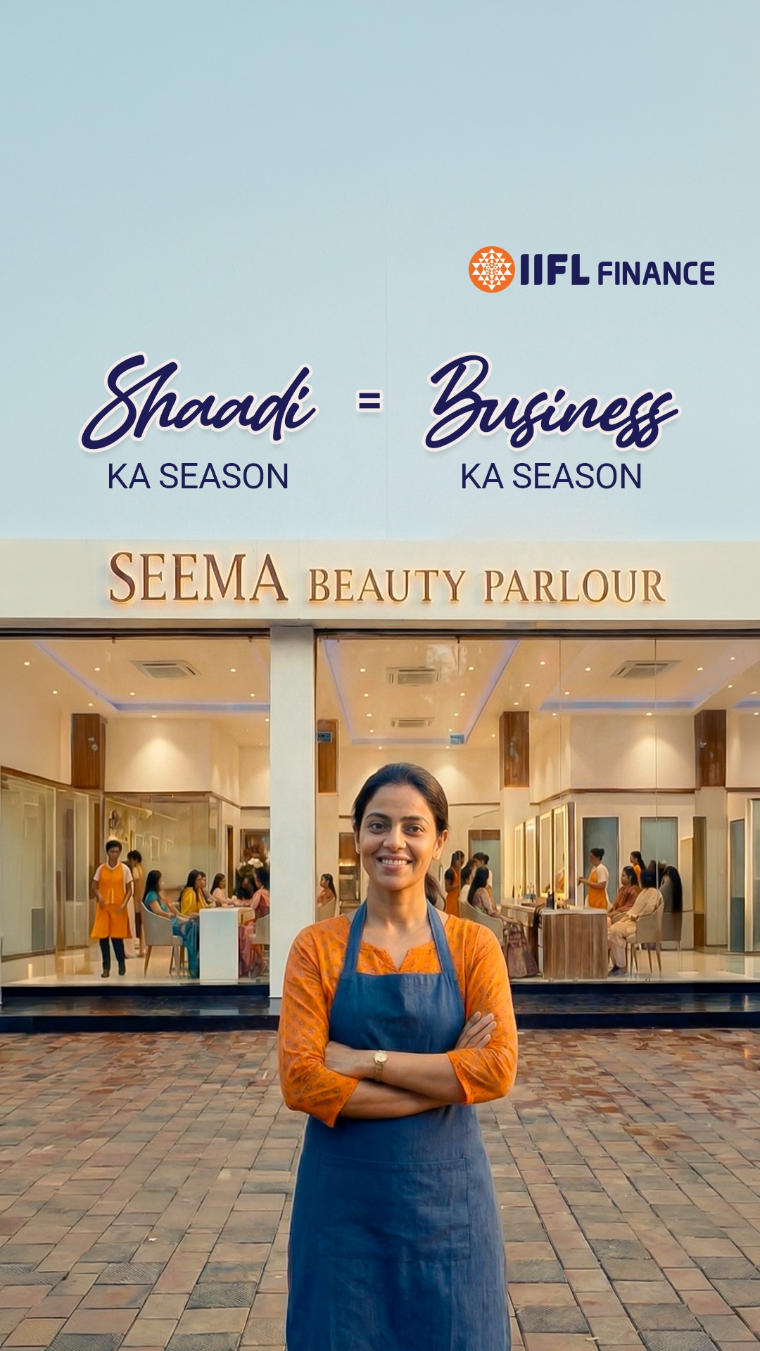 Beauty parlour mein shaadi season full swing mein hai