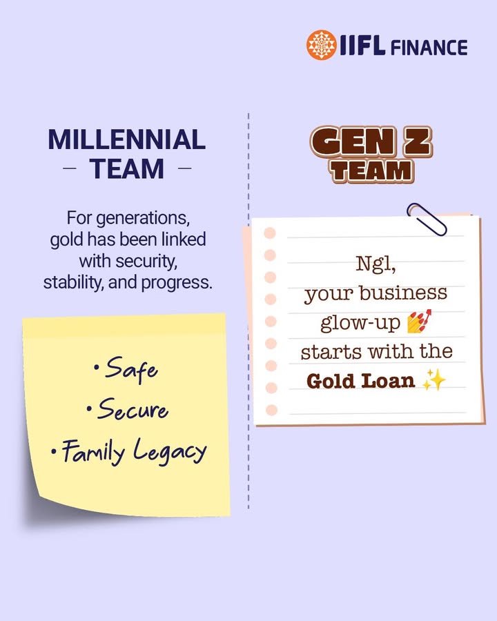 Same gold. Different generation. Smarter business moves