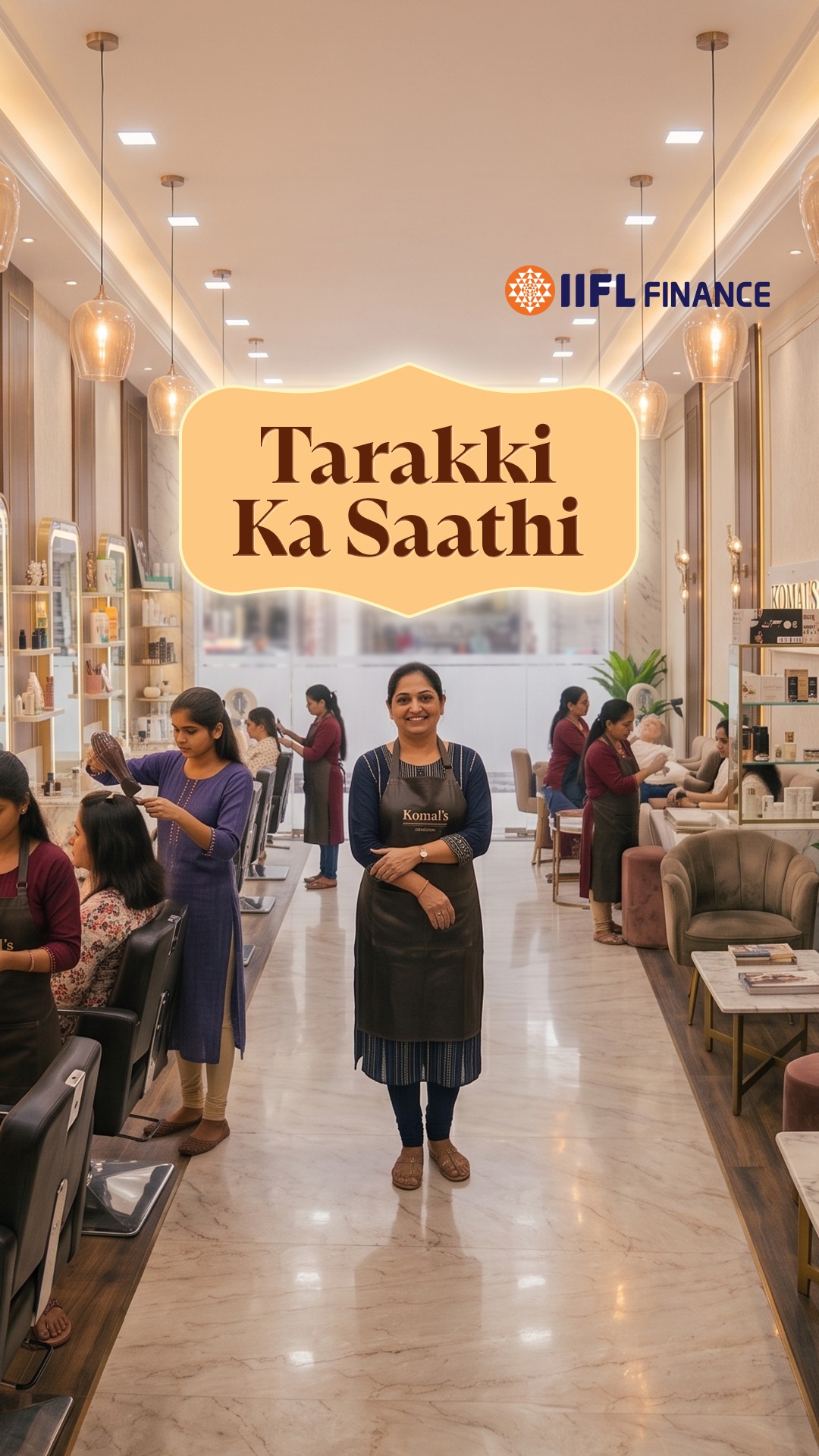 Har muskaan ke saath jeeta jaata hai ek naya bharosa. Aur har bharosa lekar aata hai tarakki ka ek naya mauka
