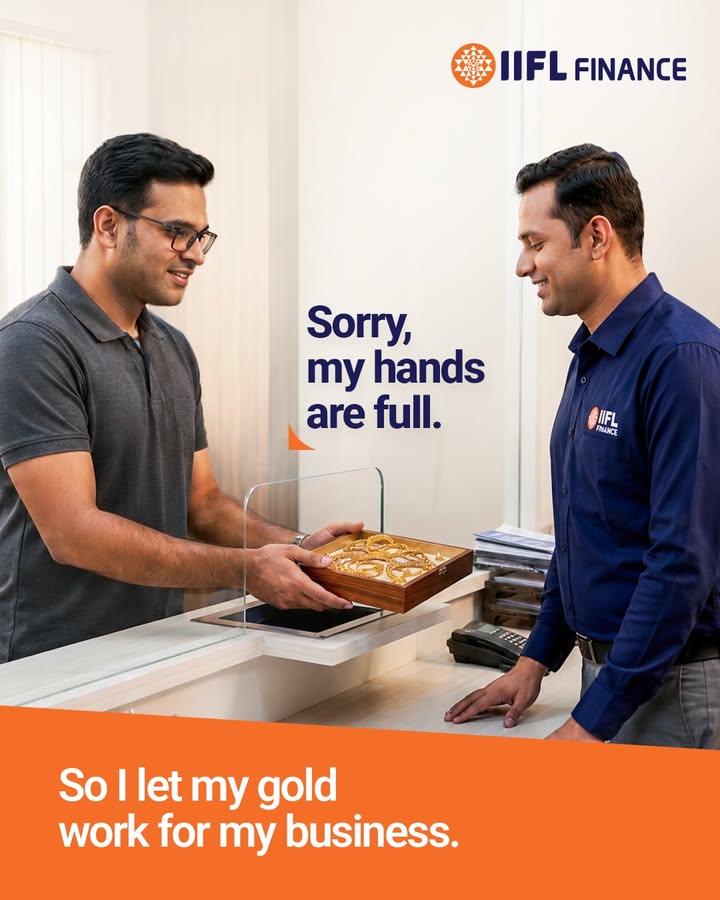 My hands are full. That s why I let my gold work for my business