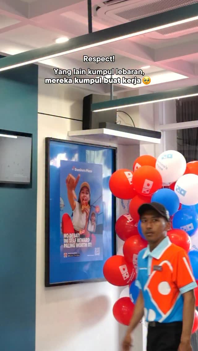 Big respect buat tim inti yang masih bekerja di hari raya 