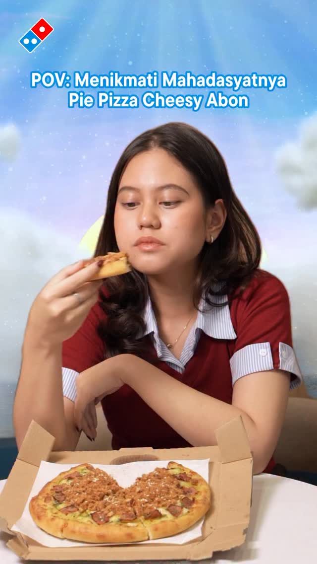 Comment emoji reaction pertama lu pas cobain Pie Cheesy Abon tag temen lu yang belum cobain sekarang Ga...