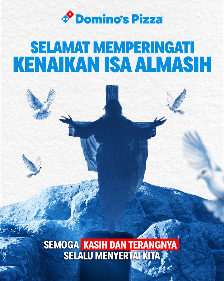 Selamat memperingati Hari Kenaikan Isa Almasih Semoga damai dan pengharapan Nya menyertai langkahmu hari i...