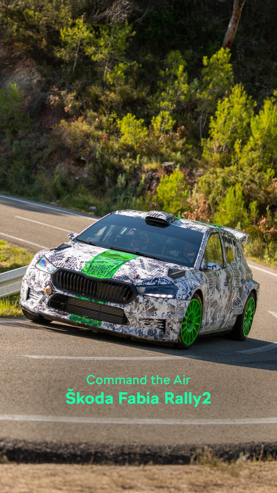 The new koda Fabia Rally2 proves championship winning performance begins with smart aerodynamics