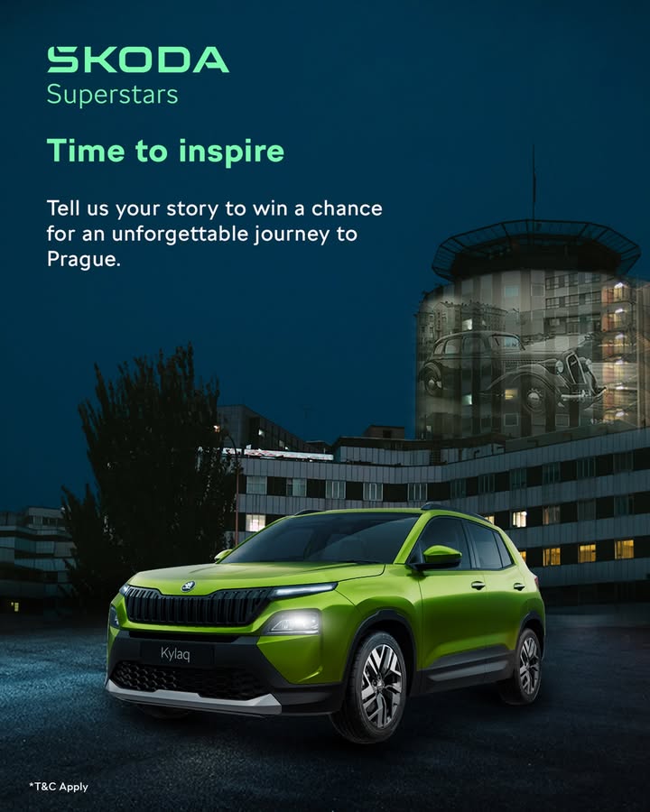 Only 25 koda Superstars will win a trip to Prague Will you be one of them It takes one small step