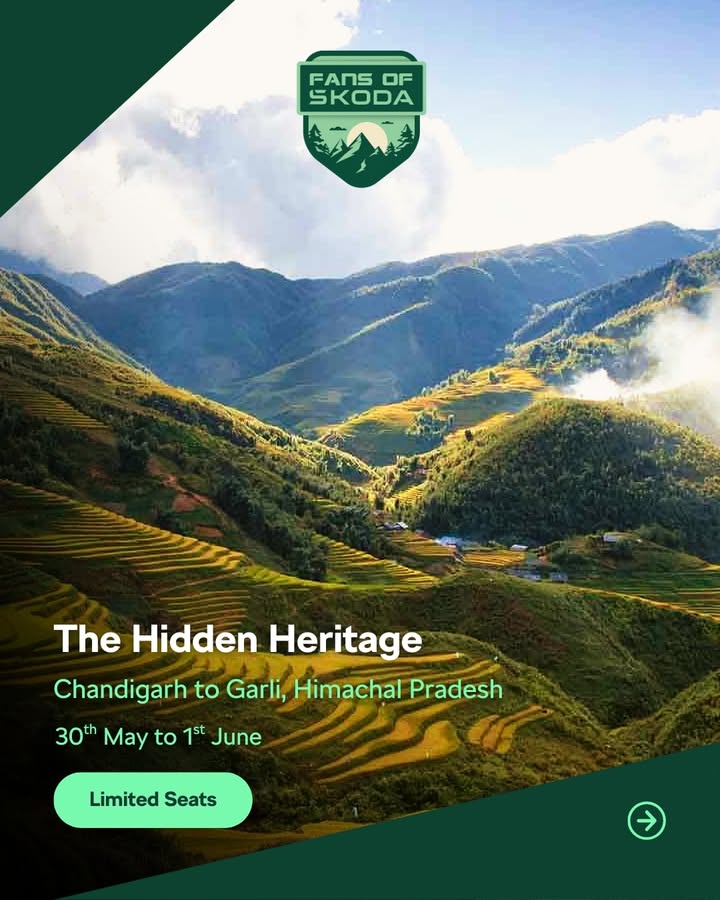 Hidden Himachal. Scenic drives. Riverside calm. Join fellow Fans of koda from May 30 June 1 on a unique drive from Chandigarh to Garli. Culture, heritage stays, and curated experiences await. Few spots left register now Hidden Himachal. Scenic drives. Riverside calm
