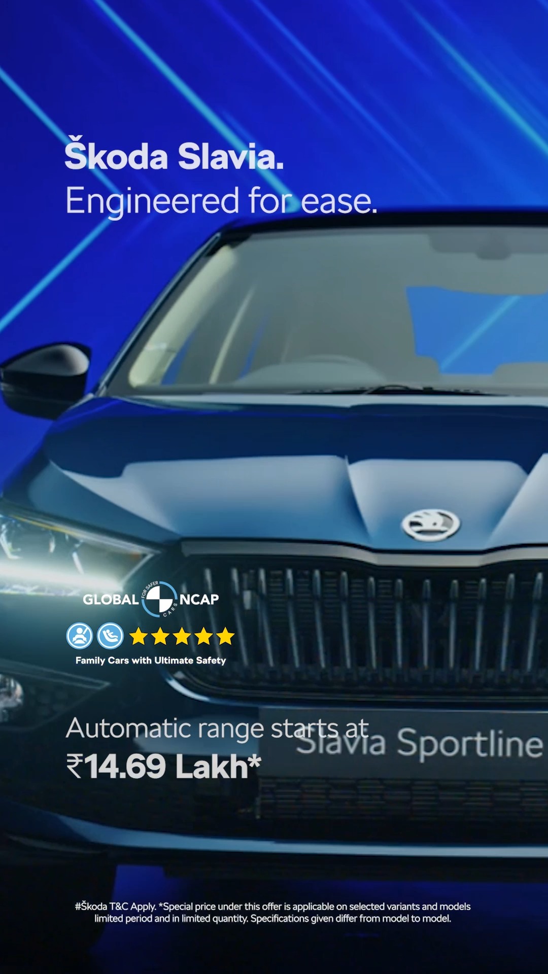 The koda Slavia is built for those who move with purpose and live with ambition. With its bold design, a powerful TSI engine, and a lightning smooth automatic transmission, its a sedan that doesnt just match your drive, it fuels it The koda Slavia is built for those who move with purpose and live with ambition