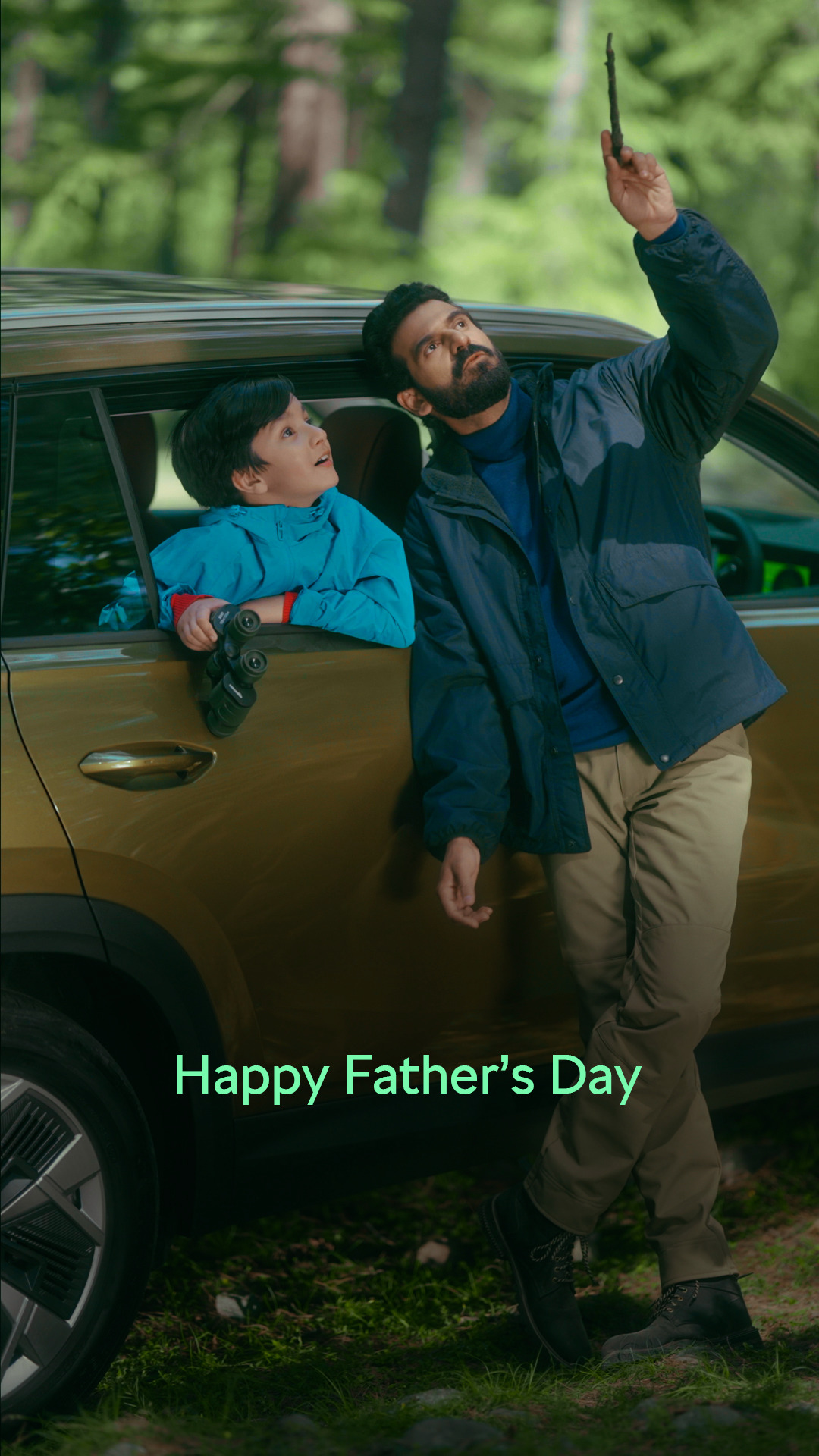 Fathers arent just born theyre shaped in everyday moments by their little explorers