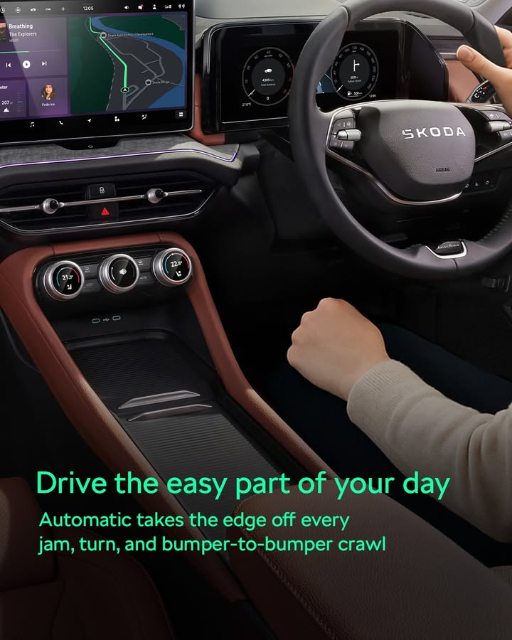 Does your boss know your commute deserves its own timesheet Shift to automatic. Shift to the easy life. SkodaIndia SkodaKodiaq SkodaAutomatic LetsExplore Does your boss know your commute deserves its own timesheet Shift to automatic. Shift to the easy life