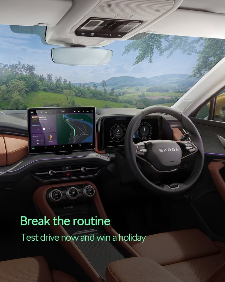 Every test drive with a koda gets you closer to your dream break. Book a test drive. https www.skoda auto.co
