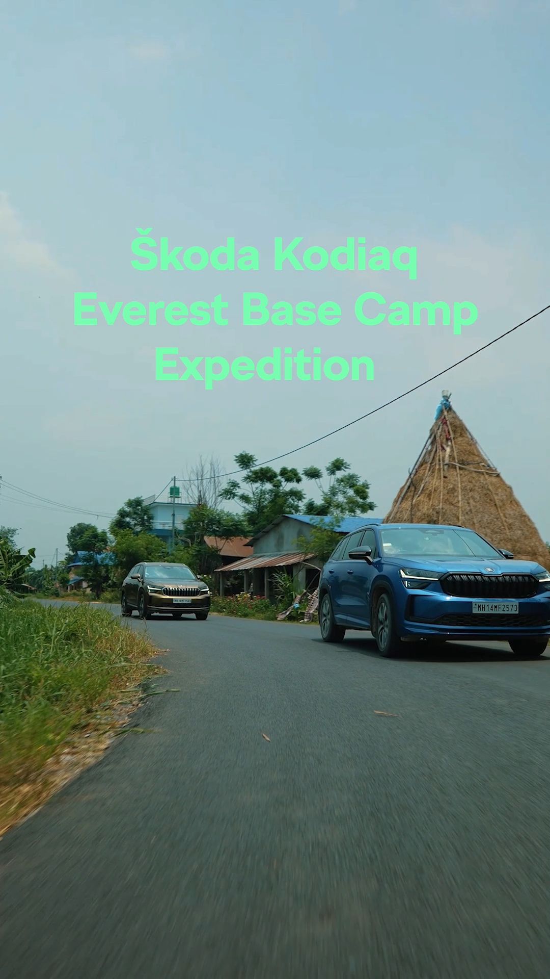 The legend calls, and we answer. The koda Kodiaq Everest Base Camp Expedition begins Starting from Gorakhpur, the two Kodiaqs roar through Nepals vibrant landscapes crossing the Sanhauli Border, reaching Chitwan, and heading to Kathmandu The legend calls, and we answer