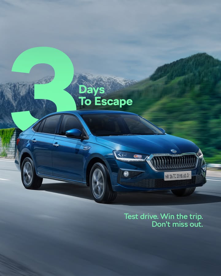 Your dream destination is as close as your dream drive. Just three days to take the wheel and maybe, escape
