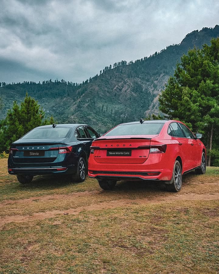 POV You and your best friend always make heads turn. SkodaSlavia SkodaMonteCarlo SkodaIndia LetsExplore POV You and your best friend always make heads turn