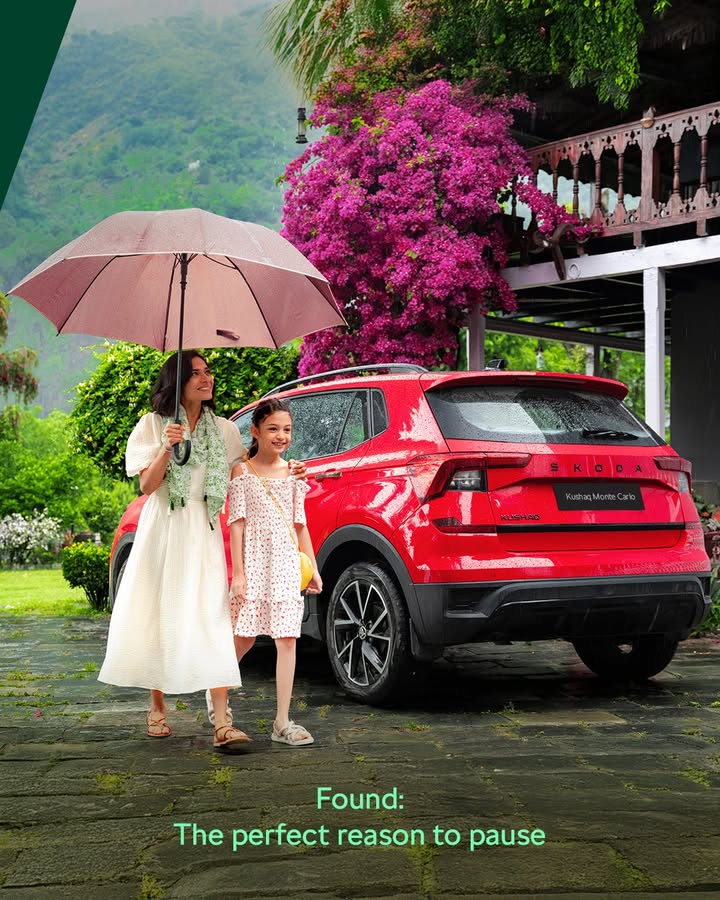 Rain those who feel like home everything else. KushaqMonteCarlo SkodaIndia LetsExplore
