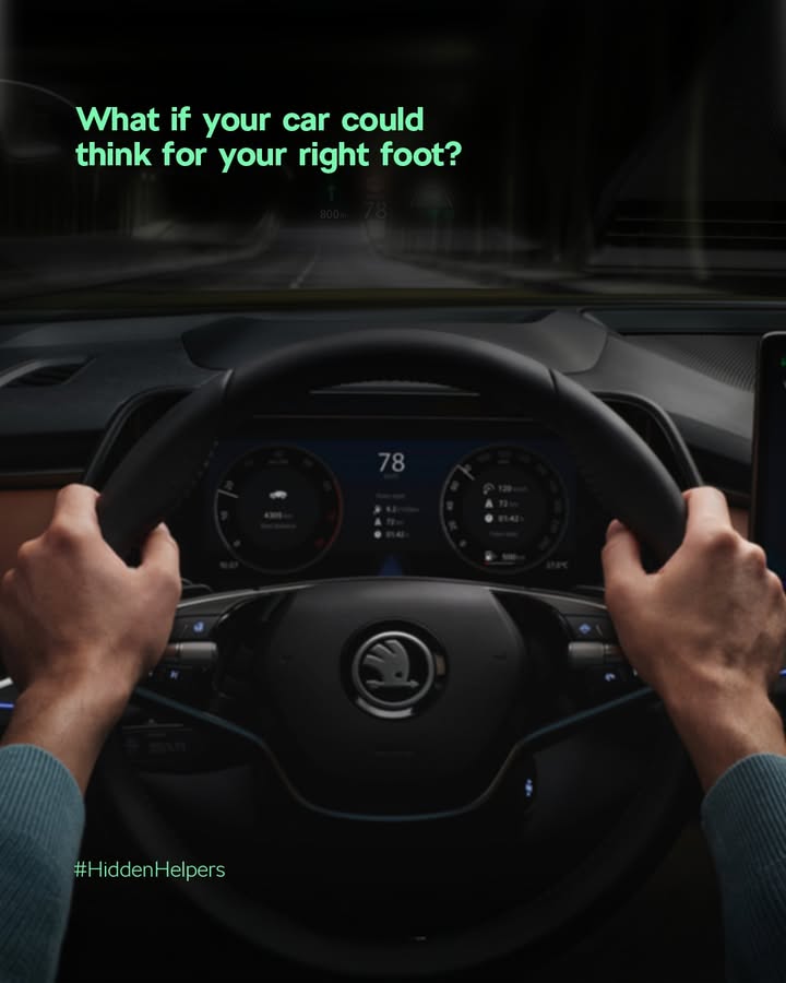 Just keep cruisin. HiddenHelpers SkodaIndia LetsExplore