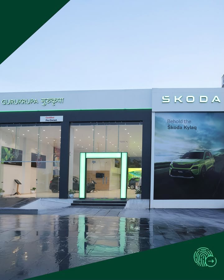 Namaskar Solapur Say hello to Gurukrupa koda now open to bring koda closer to you. A brand new showroom built to match your style, strength, and spirit Namaskar Solapur Say hello to Gurukrupa koda now open to bring koda closer to you