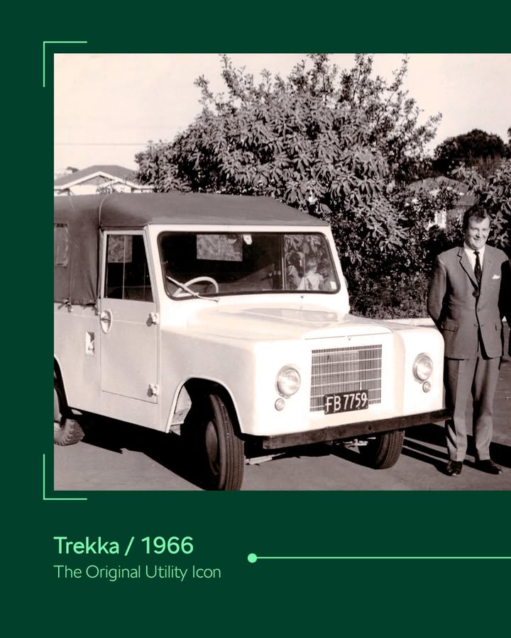 From the rugged landscapes of New Zealand in 1966 to the modern roads of today, the TREKKA laid the foundation for every k...
