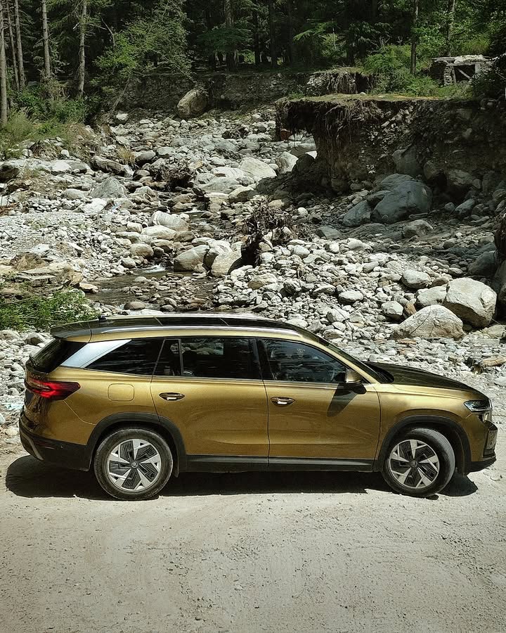 When the terrain tests, koda Kodiaq conquers SkodaIndia LetsExplore SkodaKodiaq