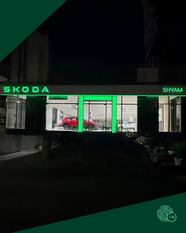 Indore, say hi to your new koda destination Shyam Sangam Automobiles is here to bring you closer to drives that blend power, elegance, and comfort. 1618 1 1, Shlok Corporate, Bhawarkua Road, Indore M Indore, say hi to your new koda destination Shyam Sangam Automobiles is here to bring you closer to drives that blen...