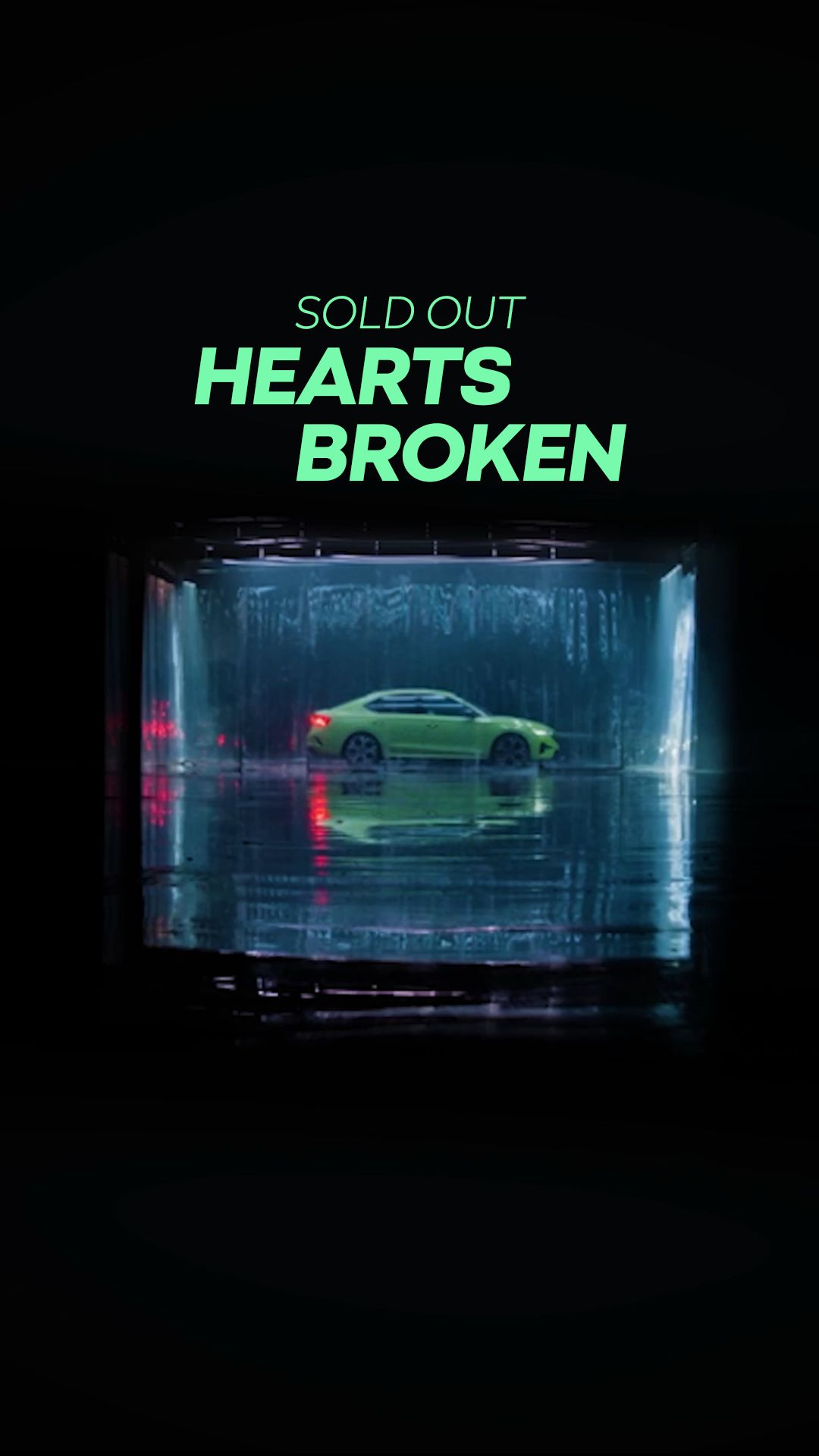 All 100 gone. Hearts Officially broken. SkodaIndia SkodaOctaviaRS