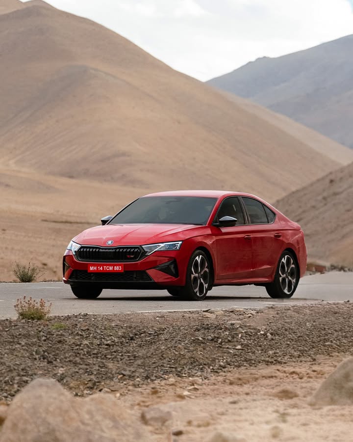 You dont compete with the Octavia RS. You follow its lead. SkodaIndia SkodaOctaviaRS