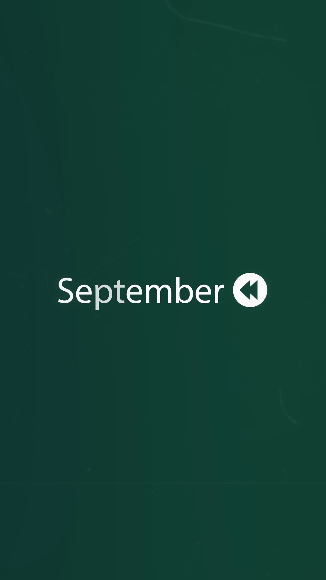 To all the fans, those with keys in their hands and those with dreams in their hearts, September was for you
