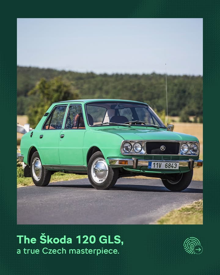 A closer look at the koda 120 GLS, a car that redefined comfort and craftsmanship in its era